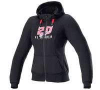 sweat-shirt alpinestars stella fq20 chrome sport - noir / rose XL