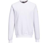 Sweat Shirt Anti Statique Esd Couleur : Blanc Taille M Portwest
