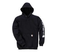 Sweat-Shirt Avec Capuchon avec Logo Sur Manche De Carhartt Noir L