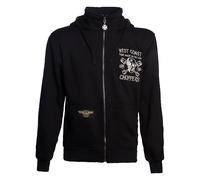 Sweat-Shirt Avec Capuchon Wcc High Speed Noir, L