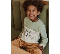 Sweat-shirt bébé en molleton boavista vert 36M(97CM)