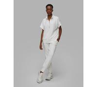 Sweat-shirt Blanc Pour Femmes Varley Ritchie Short Sleeve Sweat Var02013-whte