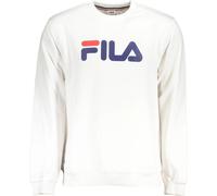 Sweat-shirt blanc pour homme sans fermeture éclair - col rond, gratté, imprimé, taille : XS Couleur : Bianco