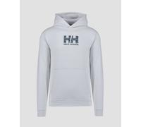 Sweat-shirt Blanc Pour Hommes Helly Hansen Cotton Fleece Graphic Hoodie 54158-823
