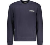 Sweat-shirt bleu à manches longues pour hommes - Angeraut & Regular Fit