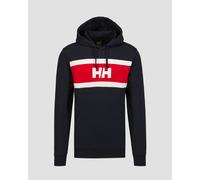 Sweat-shirt Bleu Marine Pour Hommes Helly Hansen Salt Cotton Hoodie 34474-597