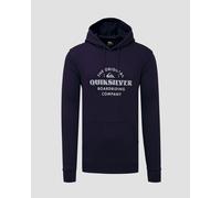 Sweat-shirt Bleu Marine Pour Hommes Quiksilver Tradesmith Hoodie Eqyft04942-byj0