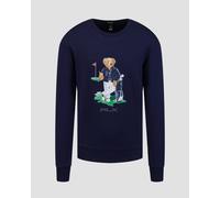 Sweat-shirt Bleu Marine Pour Hommes Ralph Lauren Rlx Golf Knit-sweatshirt 785a55976-410