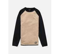 Sweat-shirt Burton Crown Weatherproof Pullover Crewneck beige noir - S