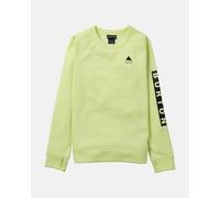 Sweat-shirt Burton Oak Crewneck Fleece jaune acide femme - M