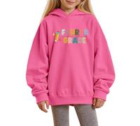 Sweat-Shirt Capuche Enfant Ado Filles Casual Sweat Confortable Elégant Sportswear Vacances Jogging Top Harajuku Pull Fille Fashion Large Décontracté