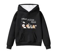 Sweat-Shirt Capuche Enfant Ado Filles Sport Mode Vêtements Enfants Joli Sweat Super Douce et Confortable Fille Casual Sportwear Haut Mignon Automne Printemps