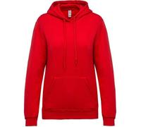 Sweat-shirt capuche femme Kariban - Rouge L