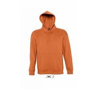 Sweat Shirt Capuche Poche Kangourou Unisexe - 13251 - Orange