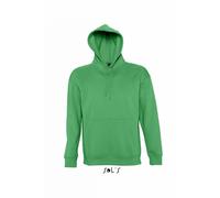 Sweat Shirt Capuche Poche Kangourou Unisexe - 13251 - Vert Prairie
