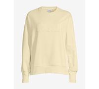 Sweat-shirt Casall Terry Spring Graphic Crew jaune femme - S