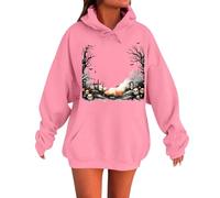 Sweat-shirt chaud, sweat à capuche pour fille, pull de Noël thermique, vêtements décontractés, sweat à capuche confortable, pull de Noël, vêtements tendance, vêtements classiques réguliers, hauts doux