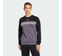 SWEAT-SHIRT CHEST STRIPES CREWNECK Aurora Onix / Black XS
