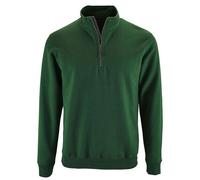 Sweat-Shirt Col Camionneur - 02088 - Vert