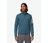 Sweat-shirt Columbia Tech Knit Quarter Zip bleu indigo - M