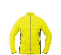 Sweat-shirt compressible Tilak Sarek avec isolation active Polartec® Alpha® Direct sulphur spring/grey pinstripe XL