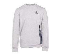 Sweat-shirt - Coq Sportif - Heritage Crew - Manches longues - Gris - Qualité supérieure S