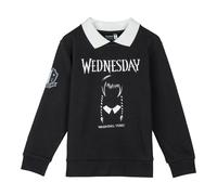 Sweat-Shirt Coton Brushed Wednesday Gris Foncé - 10 Âge Feminin Cerdà