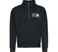 Sweat-shirt de Snoopy - Snoopy - Something amazing is just around the corner - Pull Semi-Zip - S à 3XL - pour Homme - noir S