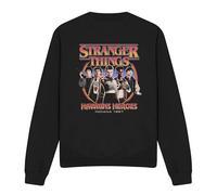 Sweat-shirt de Stranger Things - Season 5 - Hawkins Heroes Group 1987 - M à XXL - pour Homme - noir XXL
