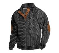 Sweat-shirt de travail d'hiver à fermeture éclair en tissu tricoté avec impression numérique 3D décontracté pour homme automne/hiver 2024 sweat d'hiver S, Rose-12, Small