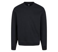 Sweat-shirt de Urban Classics - Fluffy Crewneck - S à 5XL - pour Homme - noir XL