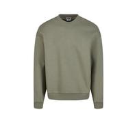Sweat-shirt de Urban Classics - Fluffy Crewneck - S à XXL - pour Homme - olive XL