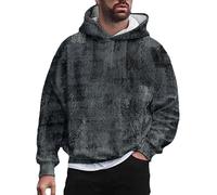 Sweat-Shirt Décontracté De Grande Taille pour Hommes Sweat-Shirt à Capuche à Carreaux De Mode, 69, 5XL