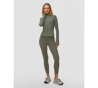 Sweat-shirt D'entraînement Kaki Pour Femmes Adidas By Stella Mccartney Truepurpose Midlayer Jw4552-stone-green