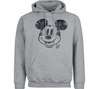 Sweat-shirt Disney de Mickey & Minnie Mouse - Mickey - Tête - S à M - pour Homme - gris clair M