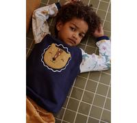 Sweat-shirt En Molleton Charly Bleu 12M(74CM)