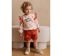 Sweat-shirt En Molleton Manouk Ecru 12M(74CM)