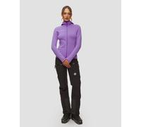 Sweat-shirt En Polaire Violet Pour Femmes Mammut Aconcagua Ml Hooded Jacket Women 101404442-6434