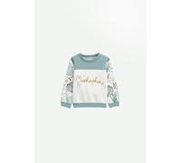 Sweat-shirt Enfant En Molleton Holamuchacha Ecru 9M(71CM)
