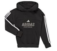 Sweat-shirt enfant filles adidas House of Tiro Fleece Hoodie Kids Noir 15 / 16 ans