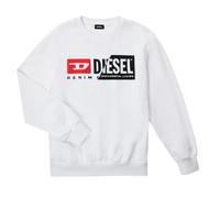 Sweat-shirt enfant garcons Diesel SGIRKCUTY OVER Blanc 10 ans