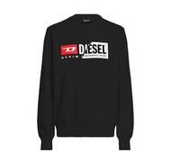 Sweat-shirt enfant filles Diesel SGIRKCUTY OVER Noir 8 ans