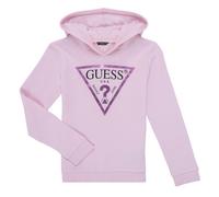 Sweat-shirt enfant filles Guess HOODED LS FLEECE_CORE Rose 10 ans