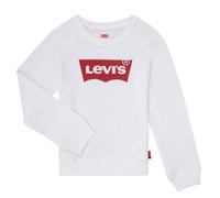 Sweat-shirt enfant filles Levis KEY ITEM LOGO CREW Blanc 14 ans
