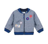 Sweat-shirt enfant garcons 3 Pommes VALENTIN Bleu 1 mois