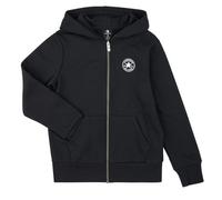 Sweat-shirt enfant garcons Converse FLEECE CTP CHEST CORE FZ Noir 13 / 15 ans