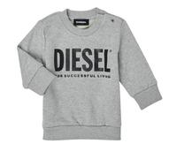 Sweat-shirt enfant garcons Diesel SCREWDIVISION LOGOB Gris 12 mois