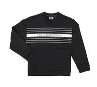 Sweat-shirt enfant garcons Emporio Armani EA7 TRAIN LOGO SERIES CN EXTENDED LOGO Noir 16 ans