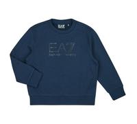 Sweat-shirt enfant garcons Emporio Armani EA7 VISIBILITY SWEATSHIRT 6DBM57 Marine 10 ans