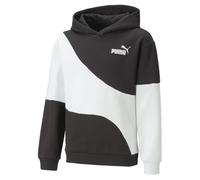 PUMA Power Cat Hoodie FL B Sweat Garçon, Noir, 128